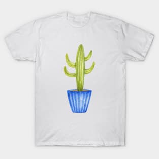 Cactus, watercolor painting T-Shirt